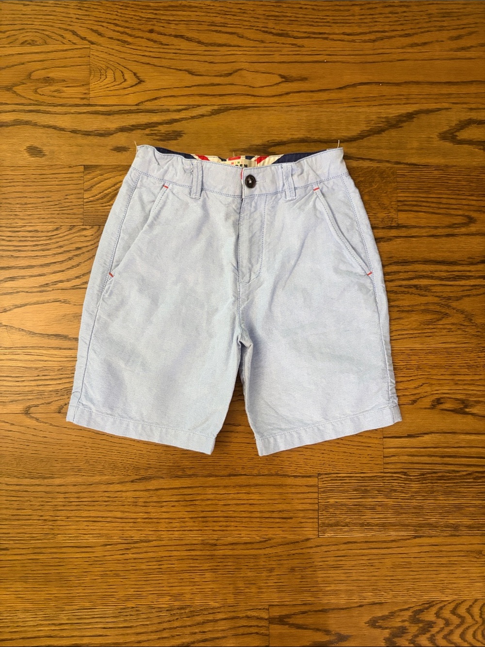 Boys Mini Boden Classic Chino Shorts Size 9-10